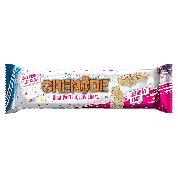 Grenade Birthday Cake Protein Bar 60g